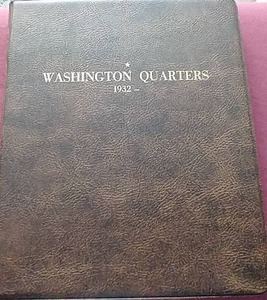 lot 116 image: Partial Washington Quarter Album - No 90% Silver