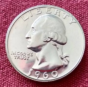 lot 120 image: 1960 Proof Washington Quarter