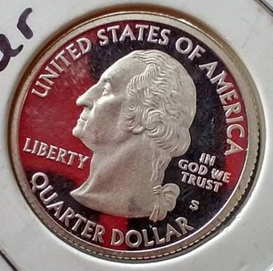 lot 131 image: 2009-S Silver Proof Quarter