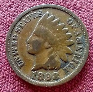 lot 146 image: 1898 Indian Penny