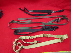 lot 115 image: (5) Rifle Slings