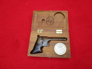 lot 8-C image: Pedersoli Rider Derringer .17cal Percussion Pistol