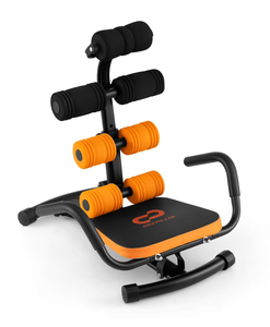 lot 105 image: Costway Core Ab Trainer Bench Abdominal Stomach Exerciser Workout Gym Fitness Machine (Slightly Used)