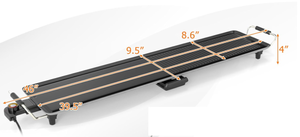 lot 300 image: DORTALA 39.5 Electric Griddle, Portable Teppanyaki Grill for 10-12 Person with 2 Cooking Surface, Thermostat Control, Insulated Handles & Drip Tray, Indoor Outdoor BBQ Grill for Party, Camping & RV