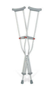 lot 312 image: Medline Crutch Aluminum Red-Dot Tall Adult