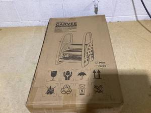 lot 122 image: Toddler Step Stool, Kids Step Stool with Handles Sides, Plastic 3 Step Stool for Bathroom Sink,Kitchen Counter,Toilet Potty Training, Stepping Standing Stool Helper Lightweight Non-Slip