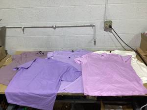 lot 126 image: LOT OF 13 Womens Bella & Canvas, Gildan, Hanes Size 2xl & L