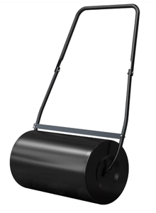 lot 113 image: Outsunny 46L Lawn Roller, PushTow Behind Sod Roller with U Shaped Handle, Water Filled Yard Roller for Garden, Lawn, Backyard (Missing Hardware)