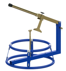 lot 114 image: HOMCOM Motorcycle Tire Changer Stand with Adjustable Bead Breaker, Fit for 16-22in Tyres