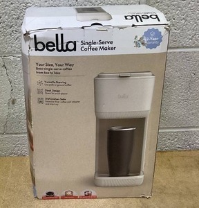 lot 245 image: Bella Single-Serve Coffee Maker