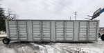 ZXJU0241111 // Sea Container with 4 Side Doors, 40HC, Single Trip