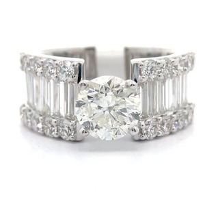 5.37 Carat Natural Diamond Ring in 14K White Gold w/ Appraisal; Retail $26,555 *VIDEO*