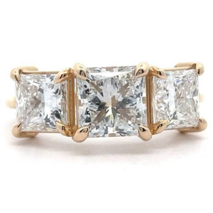 lot 7 image: 5.10 Carat Diamond Ring in 14K Yellow Gold w EGL Report Retail $7,495 VIDEO