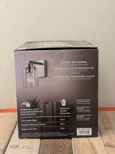 GLOBE RECHARGEABLE SCONCES 2PK.