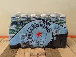 lot 50 image: S. PELLEGRINO SPARKLING NATURAL MINERAL WATER 24PK
