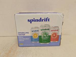 lot 63 image: NEW SPINDRIFT SPARKLING WATER VARIETY PACK 30CT