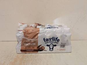 lot 65 image: NEW FAIRLIFE NUTRITION SHAKE (CHOCOLATE) 18PK