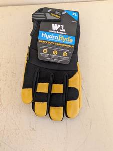 lot 182 image: NEW WELLS LAMONT HYDRA HYDE GLOVES XL
