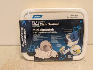 lot 197 image: NEW CAMCO RV & MARINE MINI DISH DRAINER TRAY CADDY