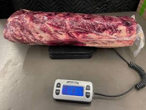 lot 51 image: Demota Boneless Ribeye Roast - 13 lb 10 ozs - Never Frozen - USA