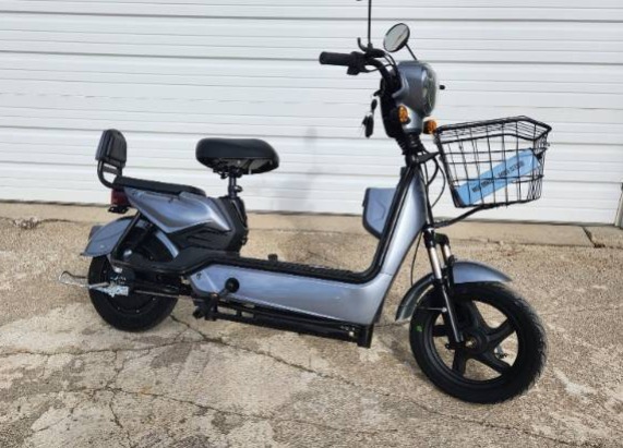 lot 3109 image: SDLANCH Electric Motorcycle (IREV) - Gray