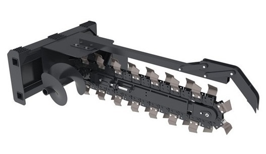 lot 4684 image: Wolverine Trencher Attachment (TCR-12-48H)