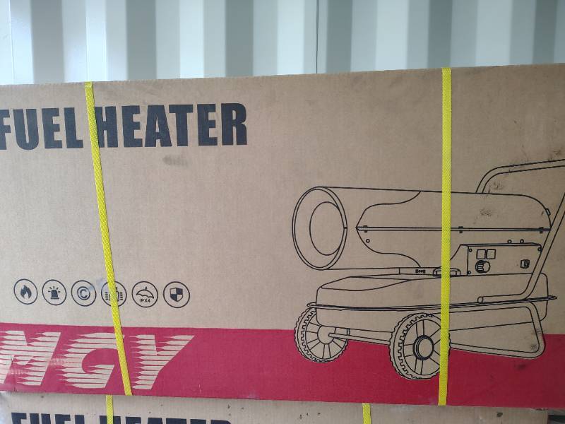 lot 9341 image: SDLANCH Multi-Fuel Forced Air Heater, 50kW (MGY-50)