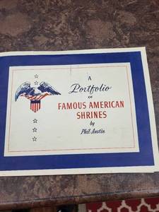 lot 94 image: Phil Austin - A Portfolio of Famous American Shrines - 4 Framed Prints