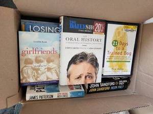 lot 108 image: John Grisham Novels - Mixed Box of Titles (Hardcover & Paperback)