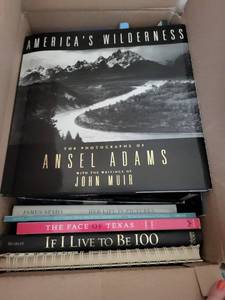 lot 109 image: Large Collection of Coffee Table Books Including Dolly Parton, Ansel Adams, The Faces of Texas, and If I Live to 100