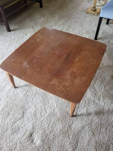 lot 190 image: Wood Coffee Table 34 in L x 24 in W x 15 in H