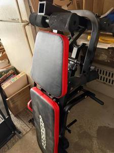 lot 4 image: OppsDecor Adjustable Workout Bench for Home Gym