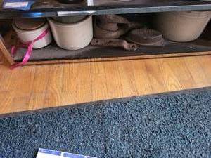 lot 155 image: Vintage White ceramic pots and irons