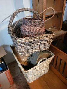 lot 170 image: Handwoven Baskets
