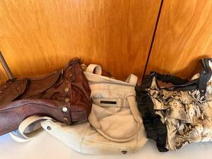 lot 140 image: Assorted Handbags (Lot of 3)