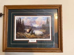 lot 214 image: Call of the Wild Framed Print