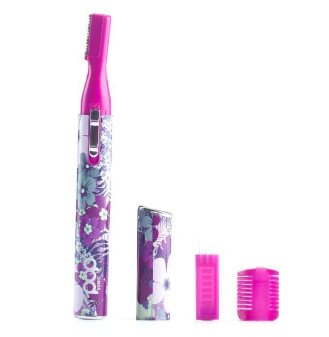 lot 942 image: POP Sonic Trimmer Purple Flower for Ears, Nose, Eyebrows, etc.