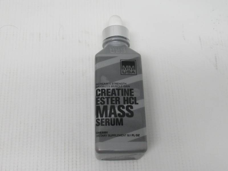 lot 365 image: NEW Creatine HCL Mass by MMUSA Add Strength Muscle Pump Serum Exp 122026