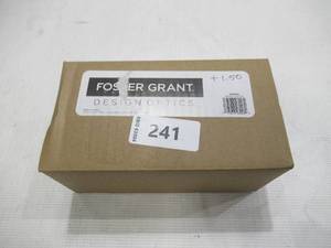 lot 241 image: Design Optics by Foster Grant Classic Plastic Round Reading Glasses, 3-pack 1.50 Lens Power