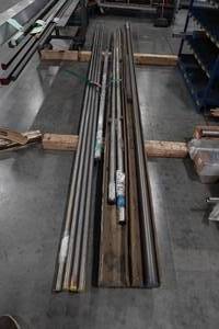 lot 451 image: Square and Round Bar Stock - Stainless and Aluminum