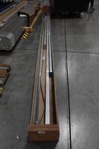lot 729 image: Aluminum Rectangle Stock and T