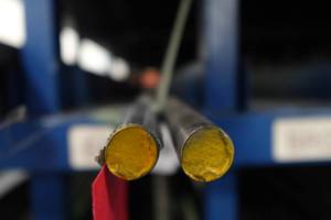 lot 478 image: 303 Stainless Round Bar Stock - .50 x 12