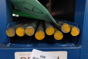 lot 688 image: Stainless Steel Round Bar Stock - .625 x 12