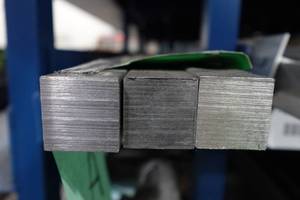 lot 696 image: Aluminum Square Stock 1 x 1 x 16 Linear Feet