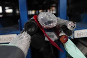 lot 722 image: Polymer Round Stock - 8 Long