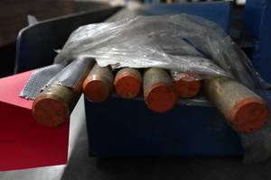 lot 726 image: Brass Round Bar Stock - 78 x 12