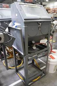 lot 294 image: Trinco 2088 ST Tumble Blaster Sandblasting Cabinet with Stand