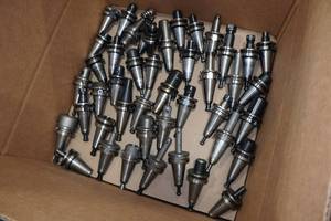 lot 379 image: CNC Machine Tool Holders