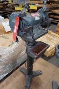 lot 383 image: Dayton 13 HP Bench Grinder on Stand - 6