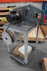 lot 407 image: Wilton Belt Sander on Rolling Cart